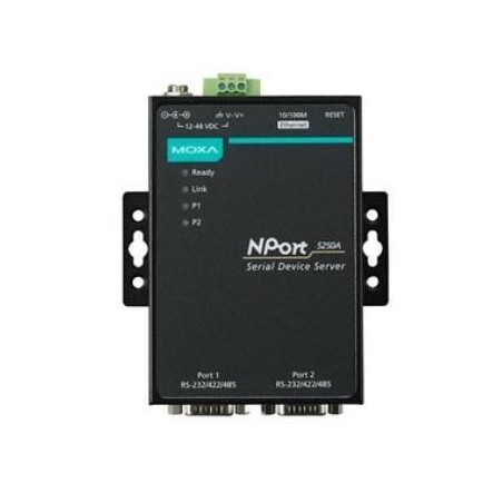 Moxa NPORT 5210A 2 port RS-232 - serial-to-Ethernet